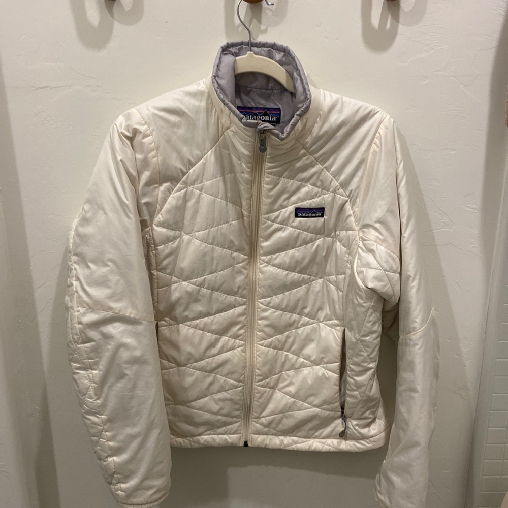 Patagonia Cream Puffer Jacket